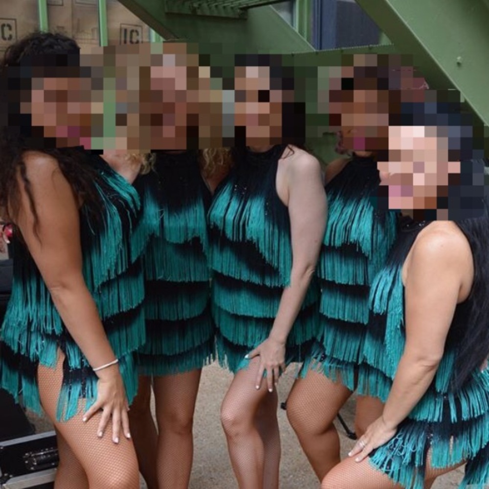 Fringe Latin Dance Costume - Picture 3 of 8